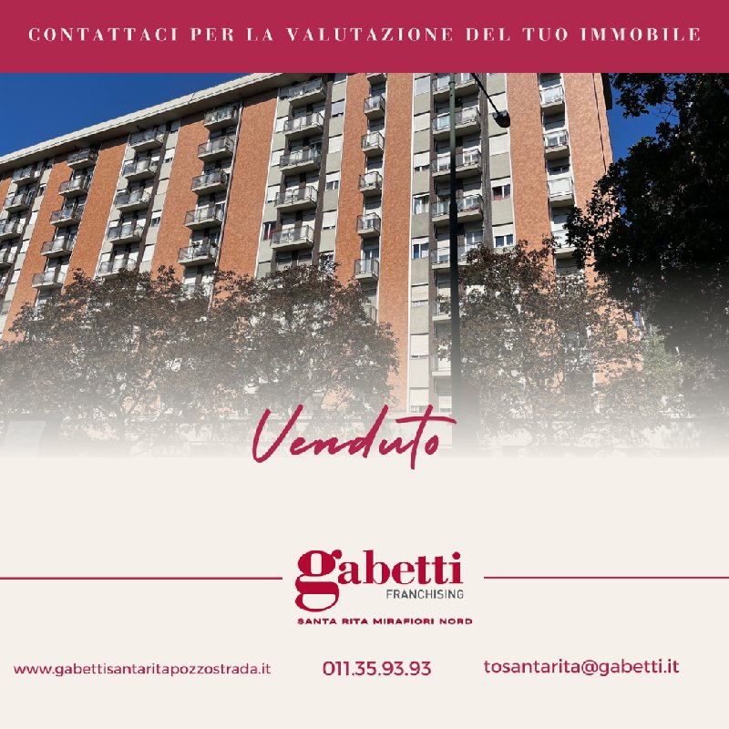 https://www.gabettisantaritapozzostrada.it/Appartamento vendita Torino Corso COSENZA, € 138.000, 2 camere, 85 mq, Settimo piano